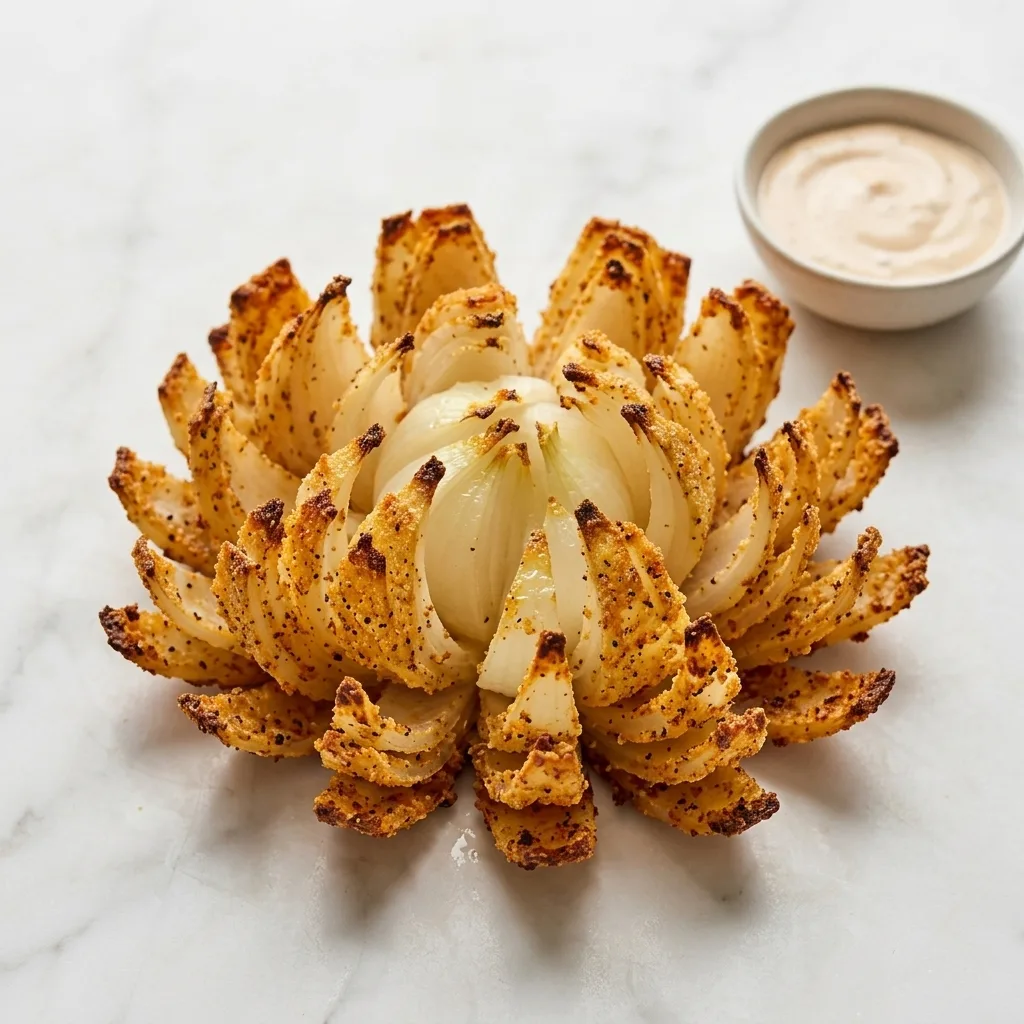 Crispy Air Fryer Blooming Onion Air Fryer Blooming Onions Crispy Air Fryer Blooming Onion Air Fryer Blooming Onions Fresh and Golden