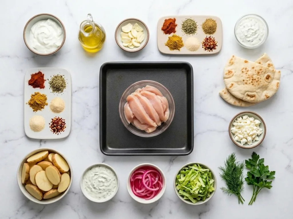 Easy Sheet Pan Chicken Pitas Sheet Pan Chicken Pitas Easy Sheet Pan Chicken Pitas Everything Needed for These Chicken Pita Pockets