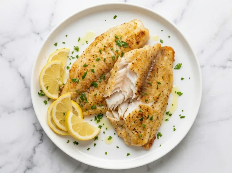 Lemon Herb Air Fryer Tilapia Freshly Plated Lemon Herb Tilapia