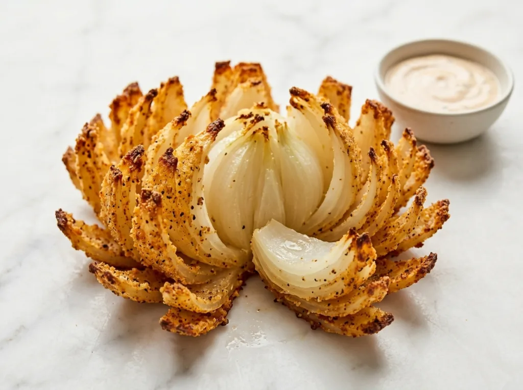 Crispy Air Fryer Blooming Onion Air Fryer Blooming Onions Crispy Air Fryer Blooming Onion What You Need for This Blooming Onion