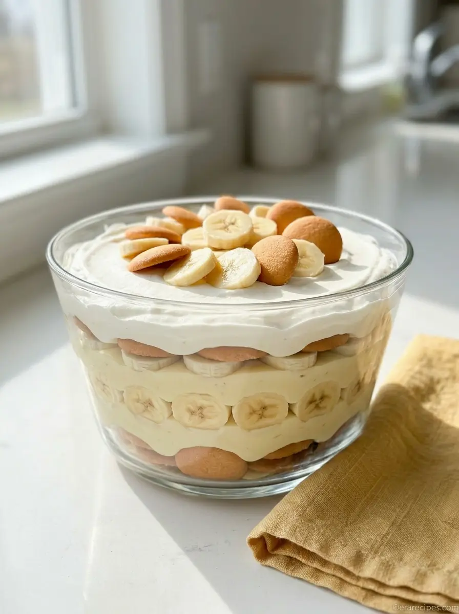 Home Home Banana Pudding Dessert in bowl