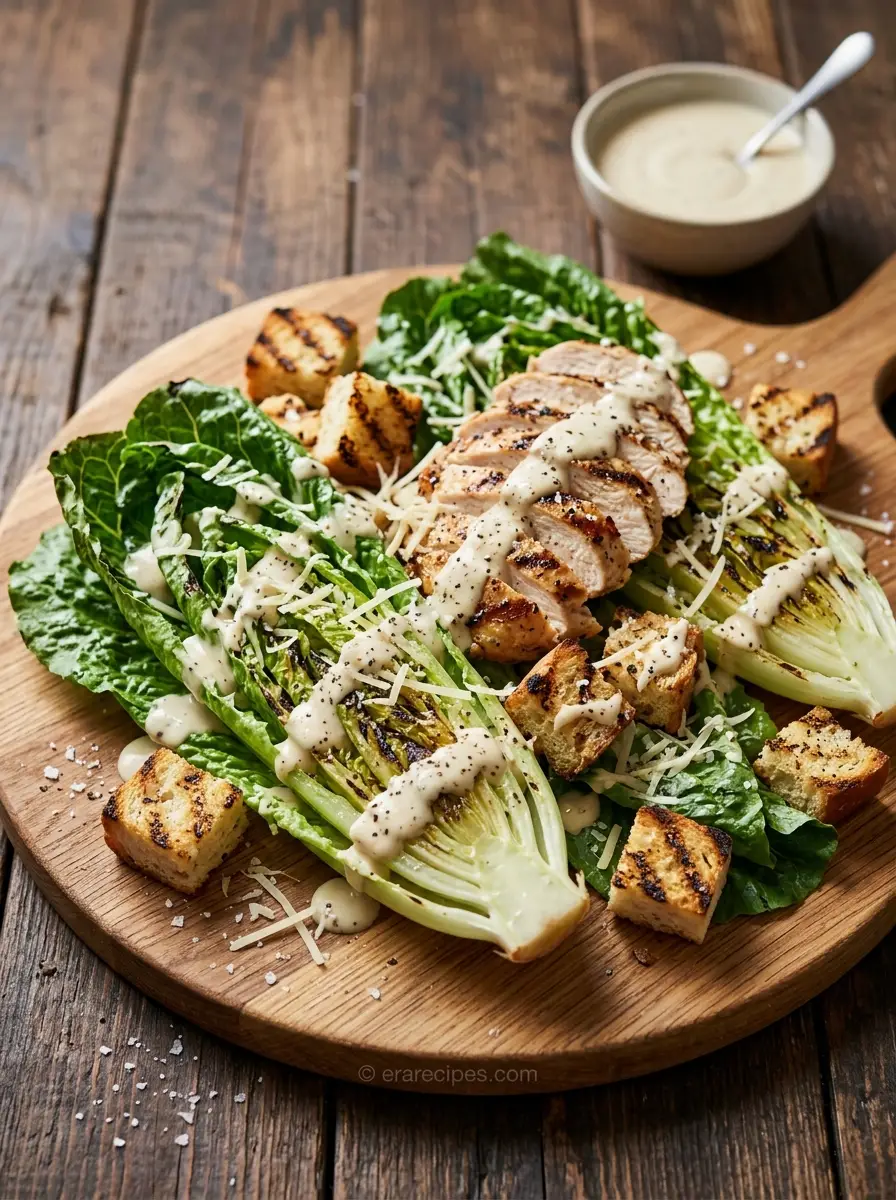 Home Home Grilled Chicken Caesar Salad woo