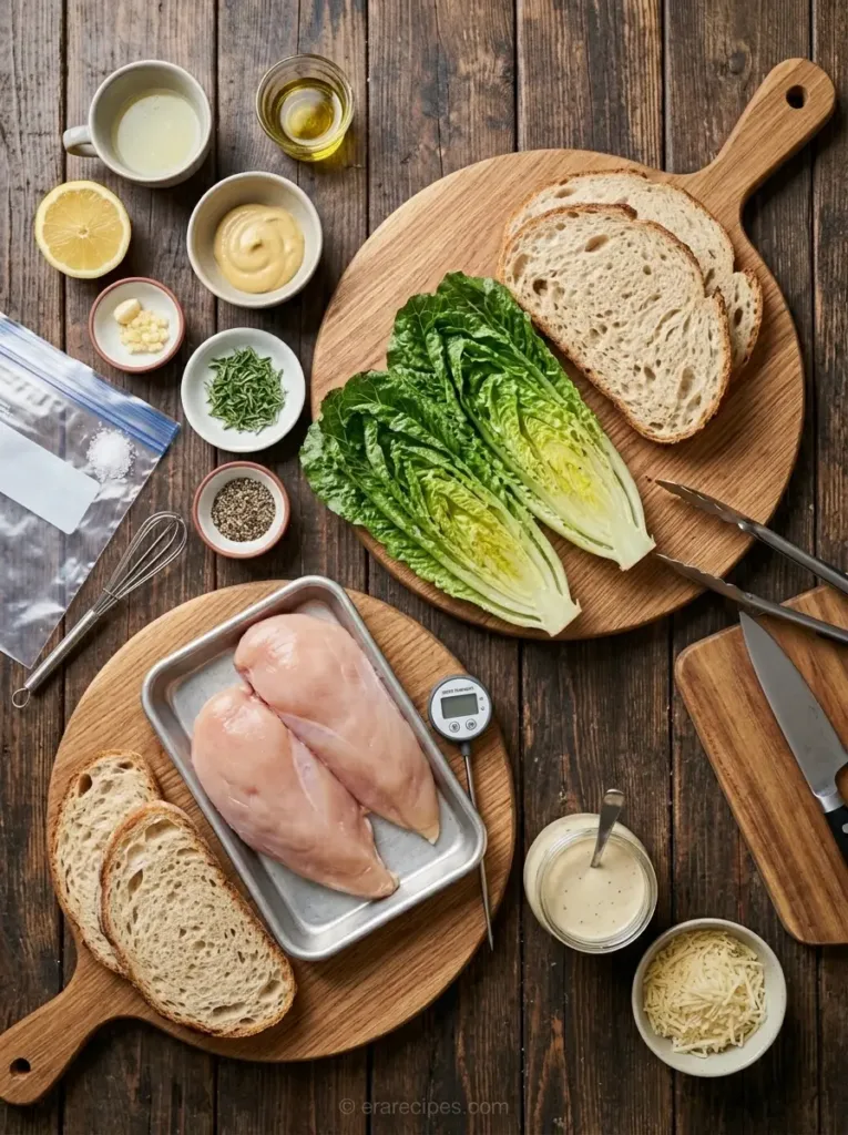Grilled Chicken Caesar Salad for Fresh Summer Dinners Grilled Chicken Caesar Salad Grilled Chicken Caesar Salad for Fresh Summer Dinners Ingredients for grilled salad