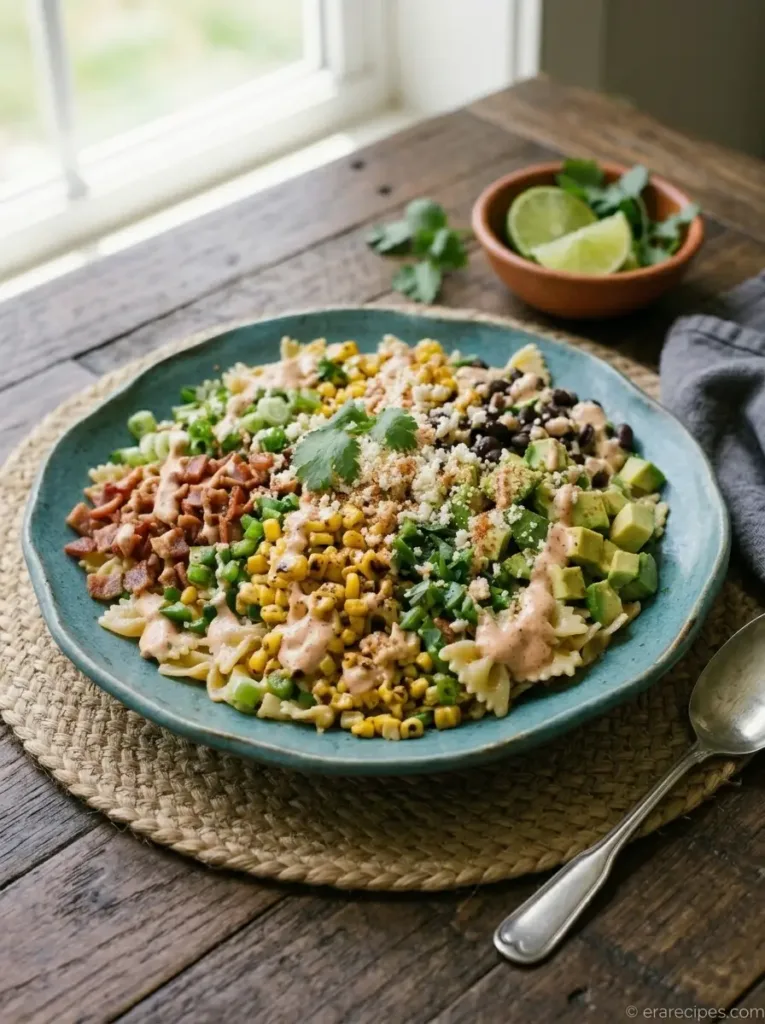 Home Home Mexican Street Corn Pasta Salad
