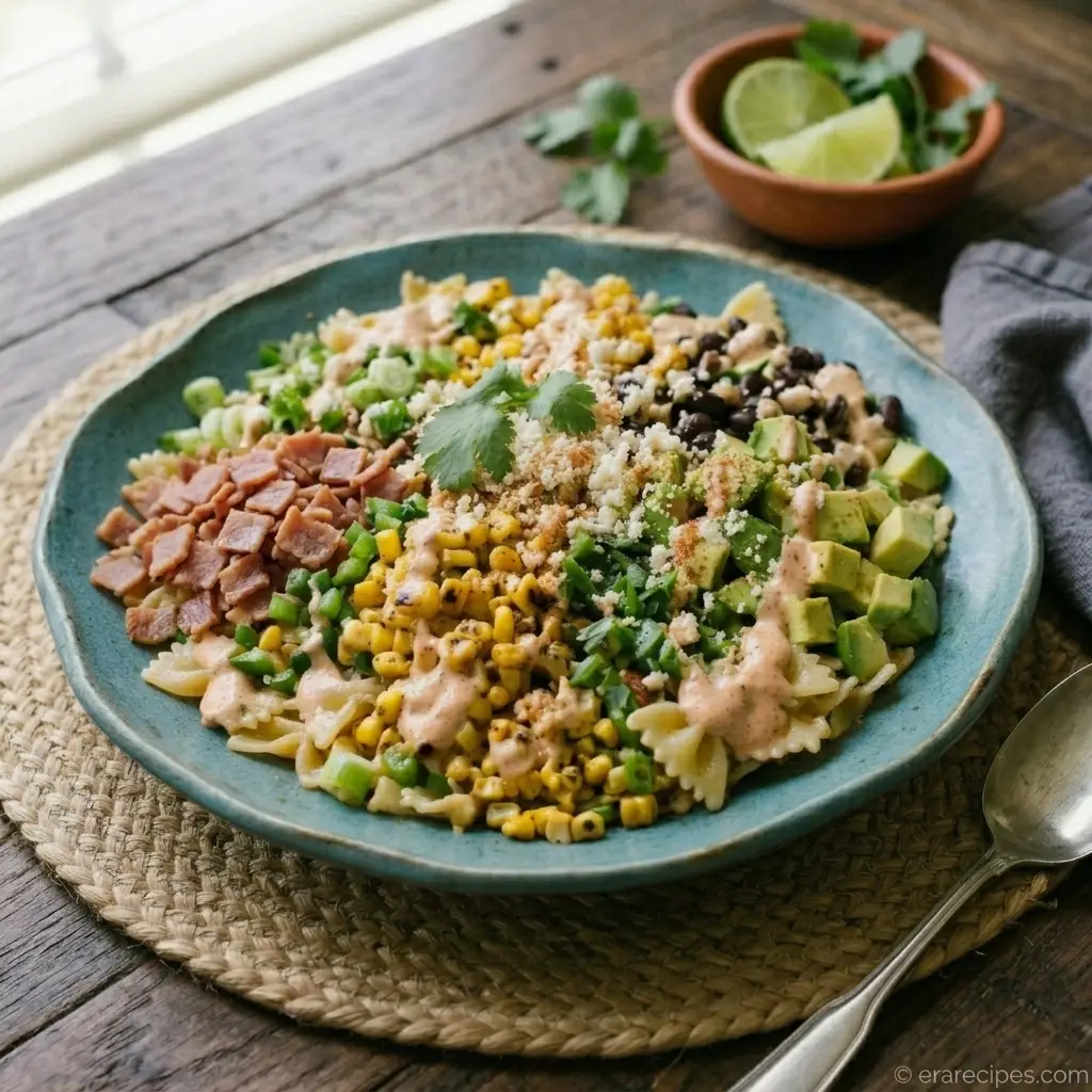 Mexican Street Corn Pasta Salad with Chili-Lime Cookout Flavor Mexican Street Corn Pasta Salad Mexican Street Corn Pasta Salad with Chili-Lime Cookout Flavor Pasta salad with corn