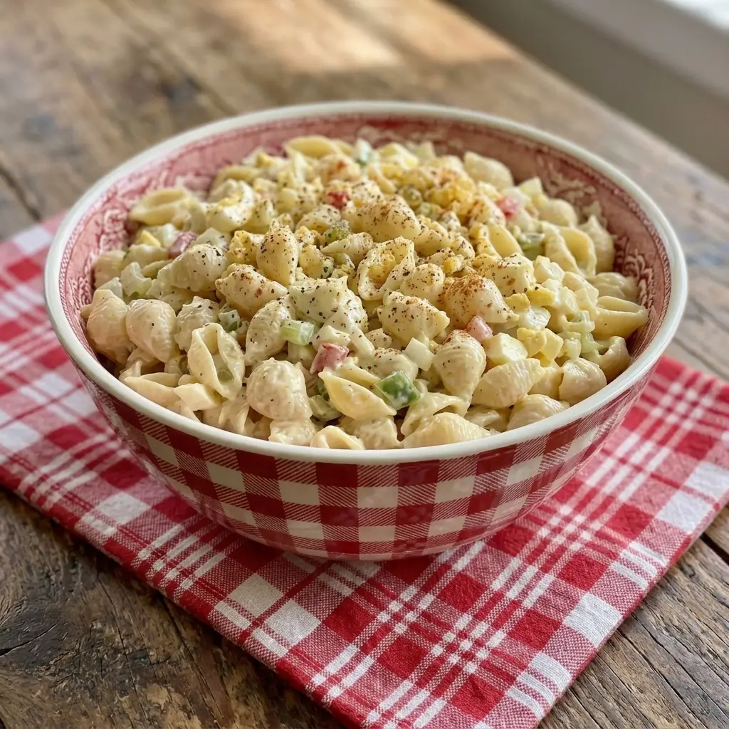 Amish Pasta Salad for Sunny Potlucks Amish Pasta Salad Amish Pasta Salad for Sunny Potlucks Recipe Card Hero Amish Pasta Salad