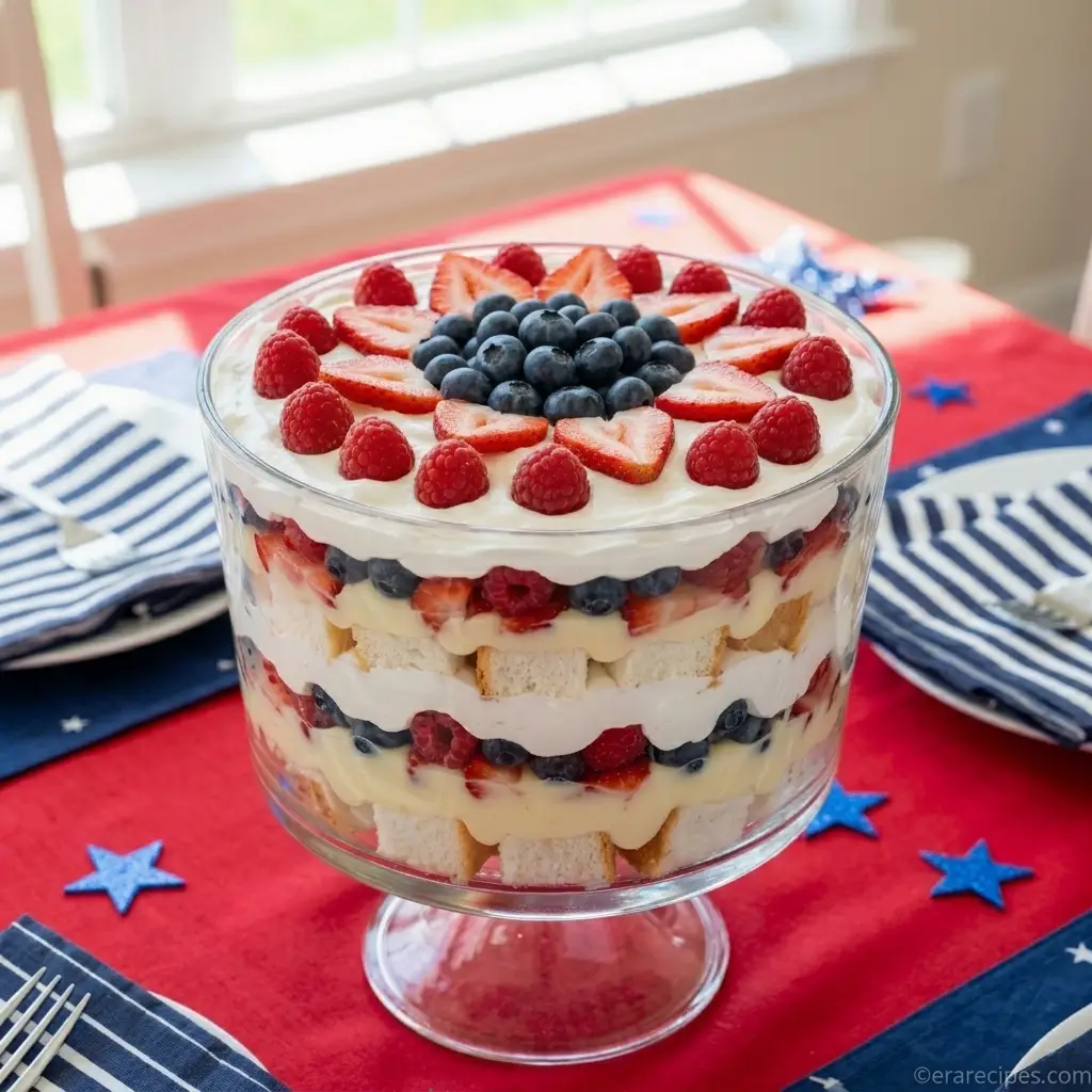 Red White and Blue Trifle for Patriotic Party Layers Red White and Blue Trifle Red White and Blue Trifle for Patriotic Party Layers Red White and Blue Trifle