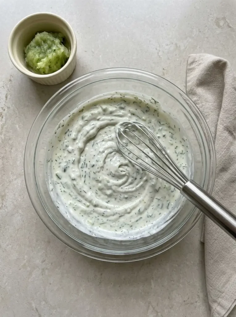 Chicken Gyro Bowls for a Fresh Mediterranean Dinner Chicken Gyro Bowls Thick homemade tzatziki with cucumber, yogurt, lemon, garlic, and dill