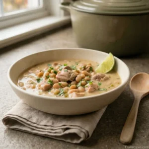 Creamy White Chicken Chili for Cooler Nights Creamy White Chicken Chili Creamy White Chicken Chili with great northern beans, green chiles, lime, and cilantro